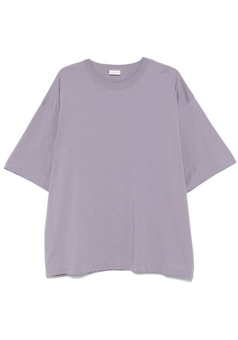 T-shirt oversize hein in lilla Dries van noten - uomo